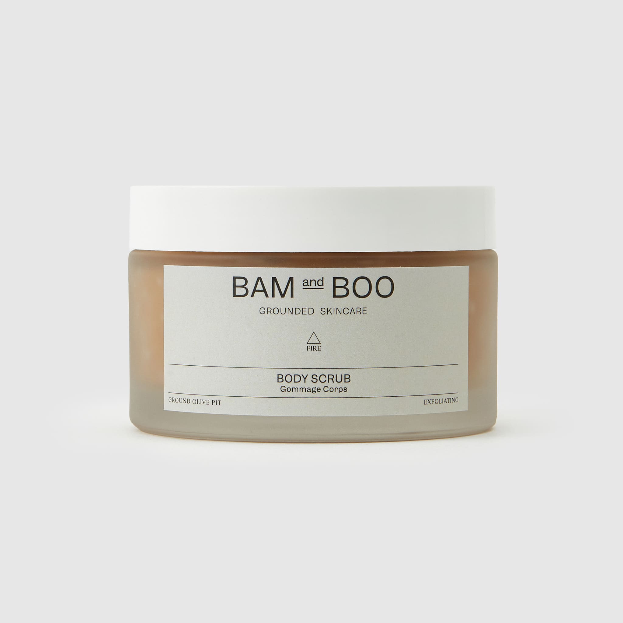 Body Scrub - Pack Shot Product - BAMandBOO Grounded Skincare Azores