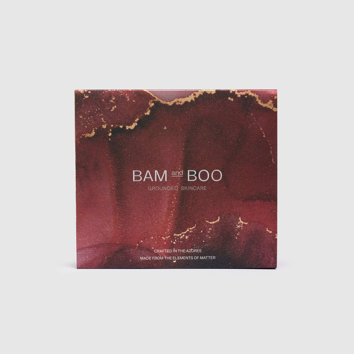 Front View - Gift Set Box - Christmas Holiday Gift Sets - BAMandBOO Grounded Skincare Azores