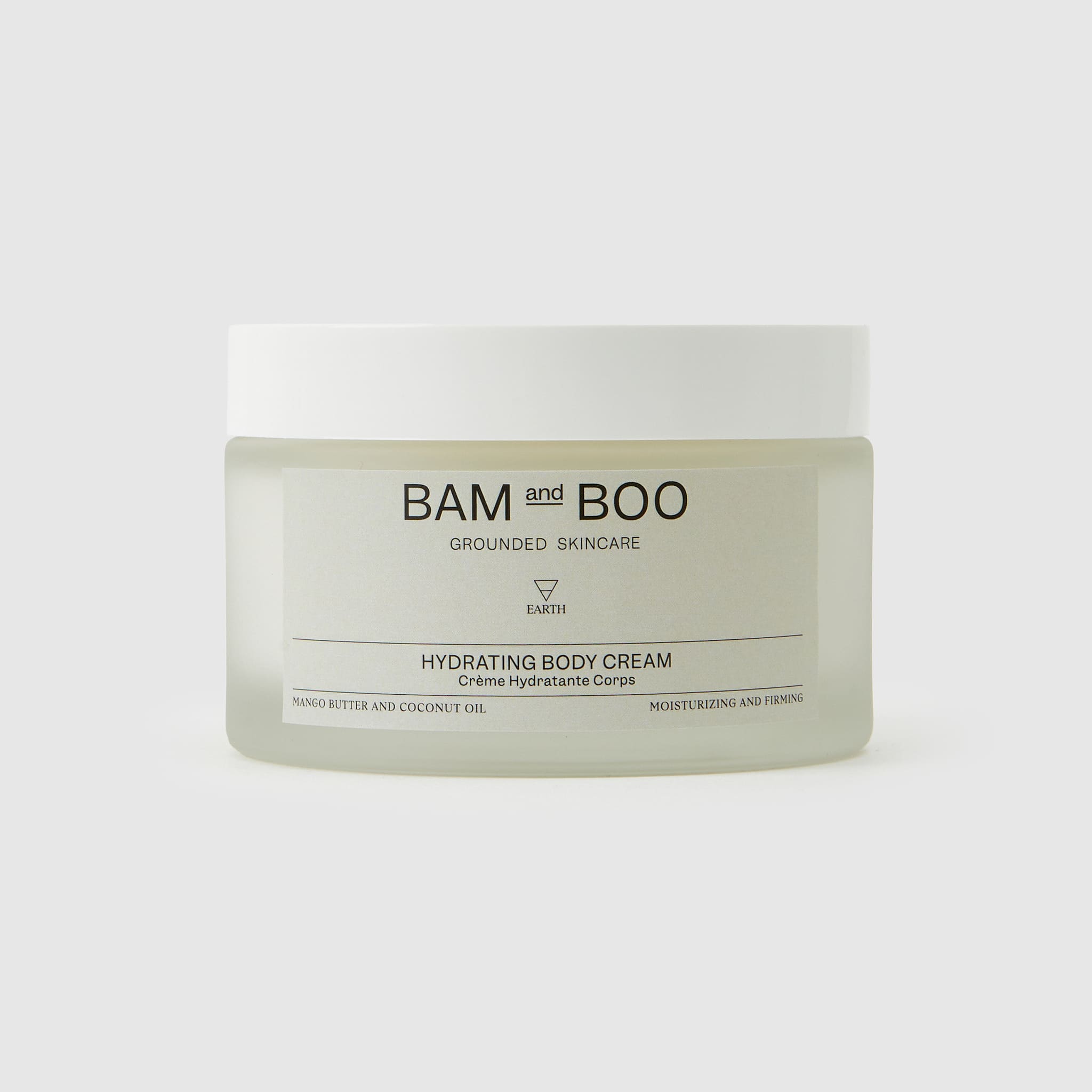 Hydrating Body Cream - Pack Shot Product - BAMandBOO Grounded Skincare Azores